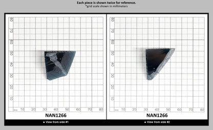 Nanosital Simulated Swiss Blue Topaz Lab Created Faceting Rough for Gem Cutting - #1782 - Various Sizes : NAN1266