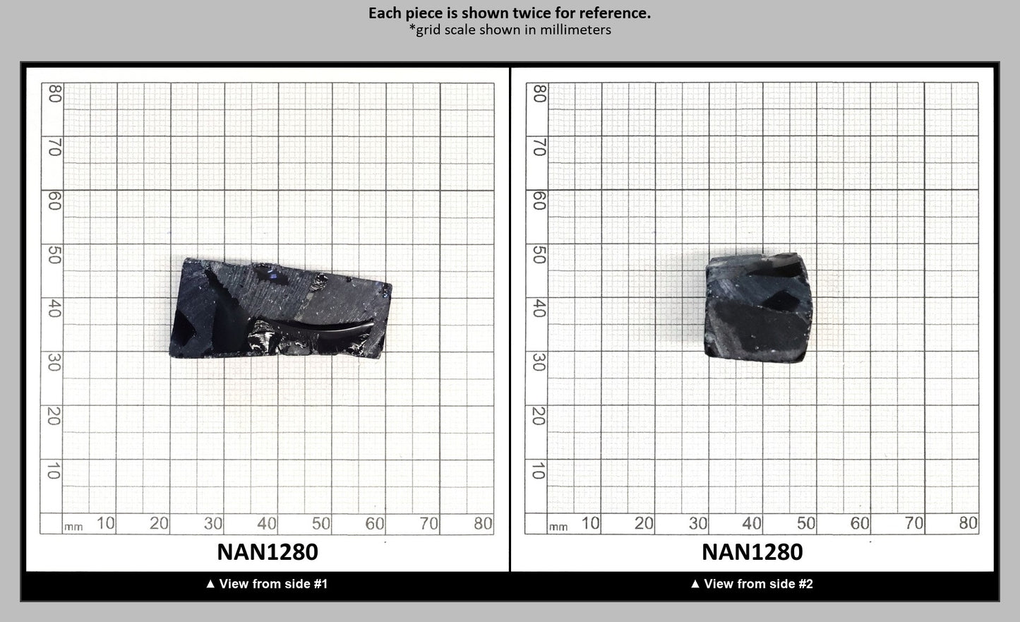 Nanosital Simulated Dark Blue Sapphire Lab Created Faceting Rough for Gem Cutting - #30 - Various Sizes : NAN1280
