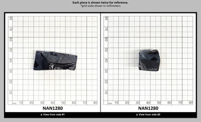 Nanosital Simulated Dark Blue Sapphire Lab Created Faceting Rough for Gem Cutting - #30 - Various Sizes : NAN1280
