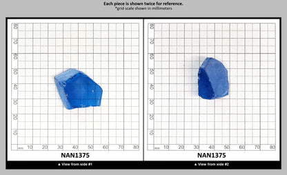 Nanosital Simulated Extra Swiss Topaz Lab Created Faceting Rough for Gem Cutting - #E-257 - Various Sizes : NAN1375