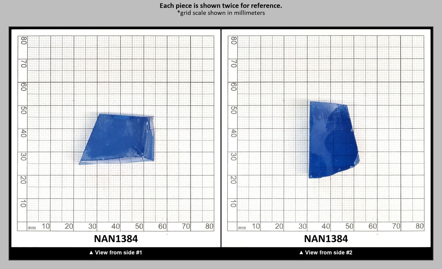 Nanosital Simulated Extra Swiss Topaz Lab Created Faceting Rough for Gem Cutting - #E-257 - Various Sizes : NAN1384