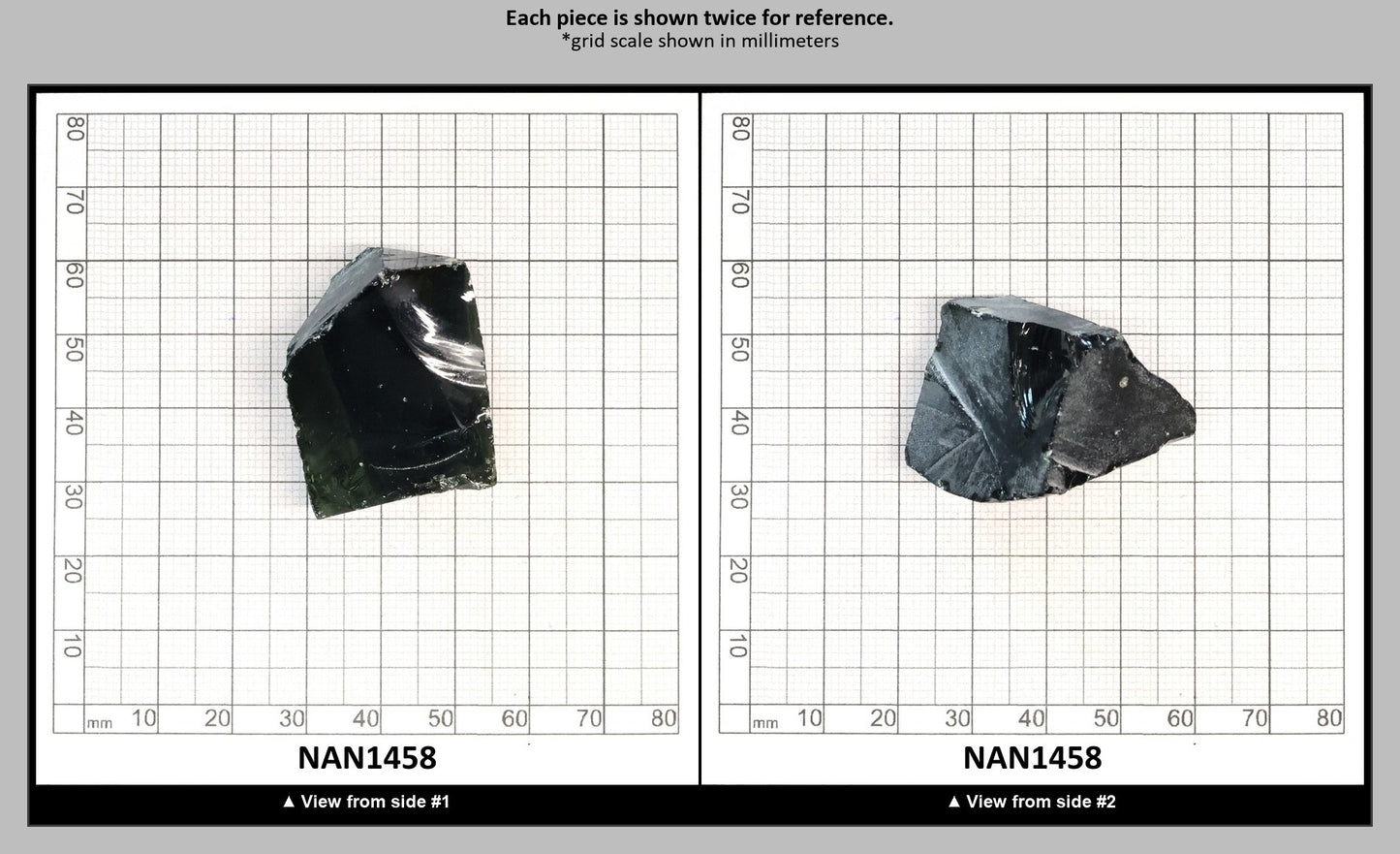 Nanosital Simulated Color Changing Lab Created Faceting Rough for Gem Cutting - #A-2708 - Various Sizes : NAN1458