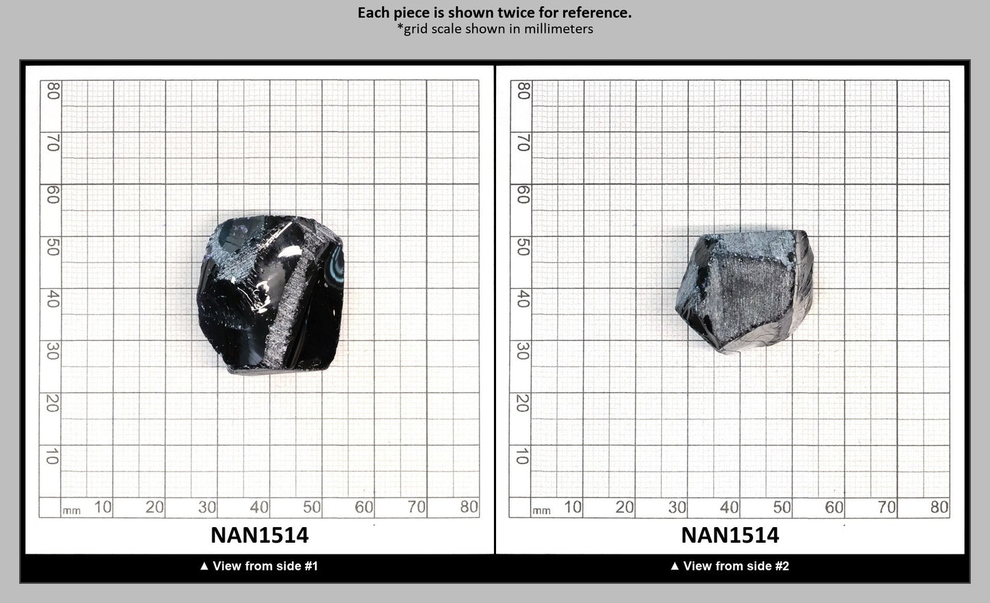 Nanosital Simulated Color Changing Lab Created Faceting Rough for Gem Cutting - #E-279 - Various Sizes : NAN1514