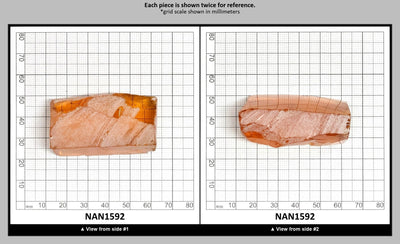 Nanosital Simulated Yellow Sapphire Lab Created Faceting Rough for Gem Cutting - #A-1702 - Various Sizes : NAN1592