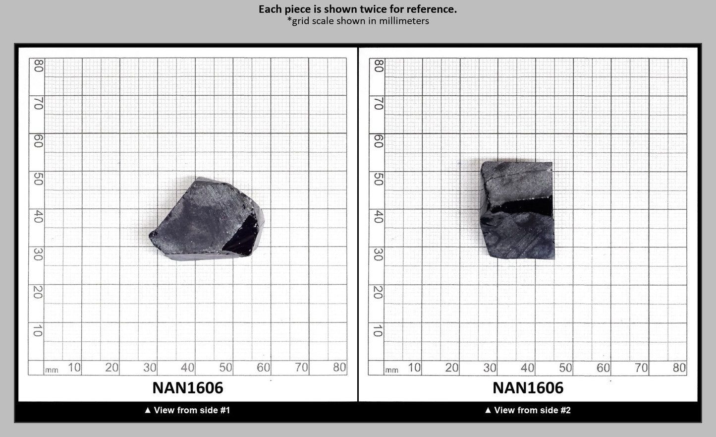 Nanosital Simulated Medium Blue Sapphire Lab Created Faceting Rough for Gem Cutting - #A-597 - Various Sizes : NAN1606