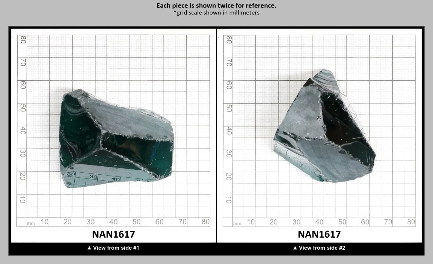 Nanosital Simulated Paraiba Tourmaline Lab Created Faceting Rough for Gem Cutting - #A-75 - Various Sizes : NAN1617