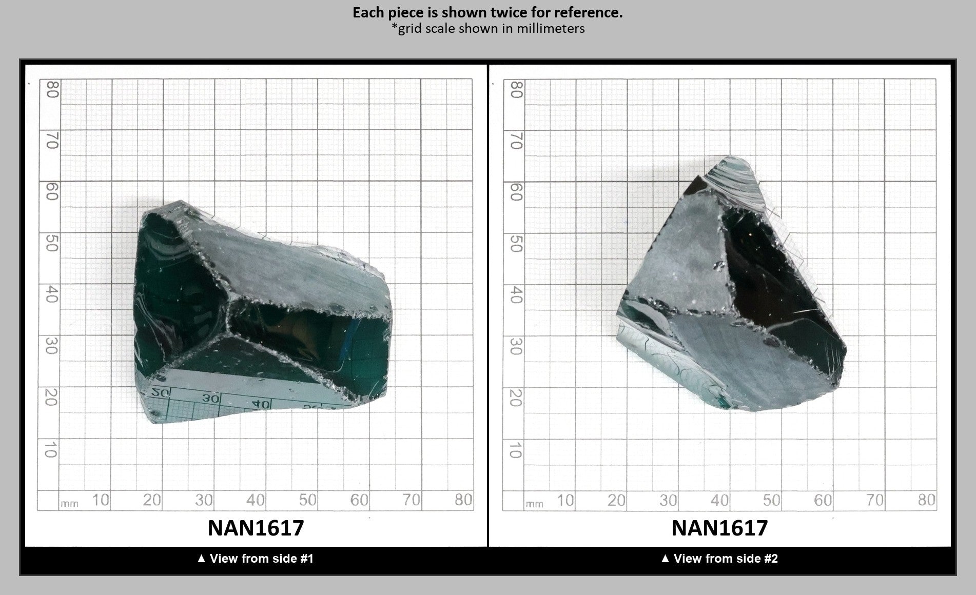 Nanosital Simulated Paraiba Tourmaline Lab Created Faceting Rough for Gem Cutting - #A-75 - Various Sizes : NAN1617