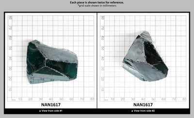 Nanosital Simulated Paraiba Tourmaline Lab Created Faceting Rough for Gem Cutting - #A-75 - Various Sizes : NAN1617