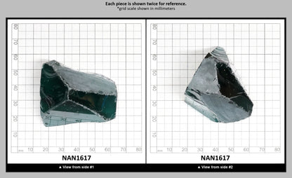 Nanosital Simulated Paraiba Tourmaline Lab Created Faceting Rough for Gem Cutting - #A-75 - Various Sizes : NAN1617