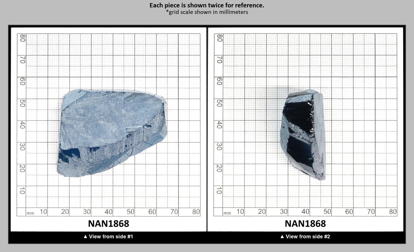 Nanosital Simulated Sky Blue Topaz Lab Created Faceting Rough for Gem Cutting - #A-111 - Various Sizes : NAN1868
