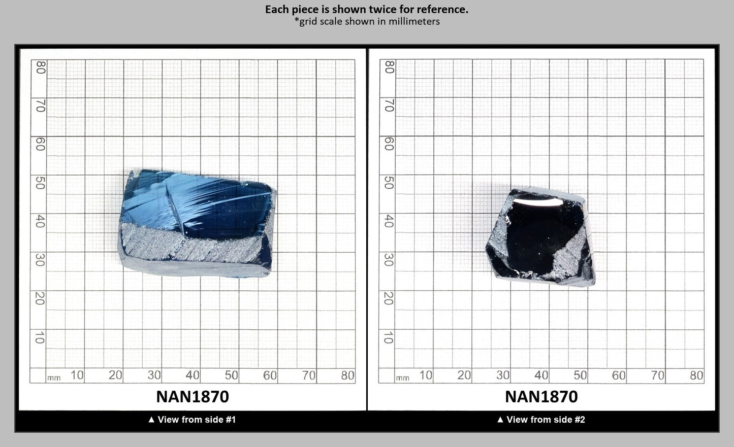 Nanosital Simulated Sky Blue Topaz Lab Created Faceting Rough for Gem Cutting - #A-111 - Various Sizes : NAN1870