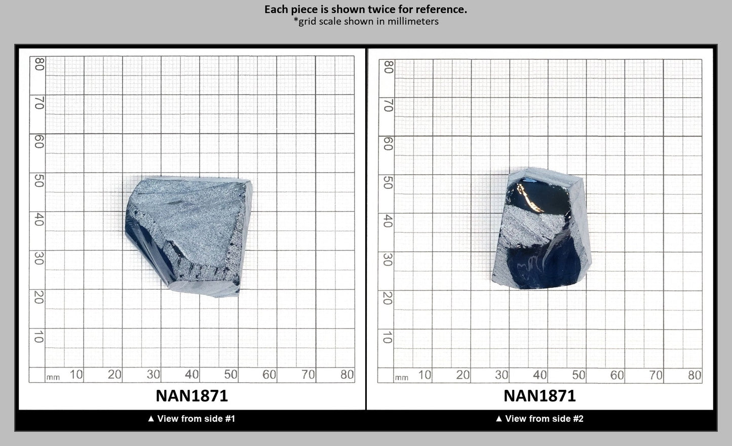 Nanosital Simulated Sky Blue Topaz Lab Created Faceting Rough for Gem Cutting - #A-111 - Various Sizes : NAN1871