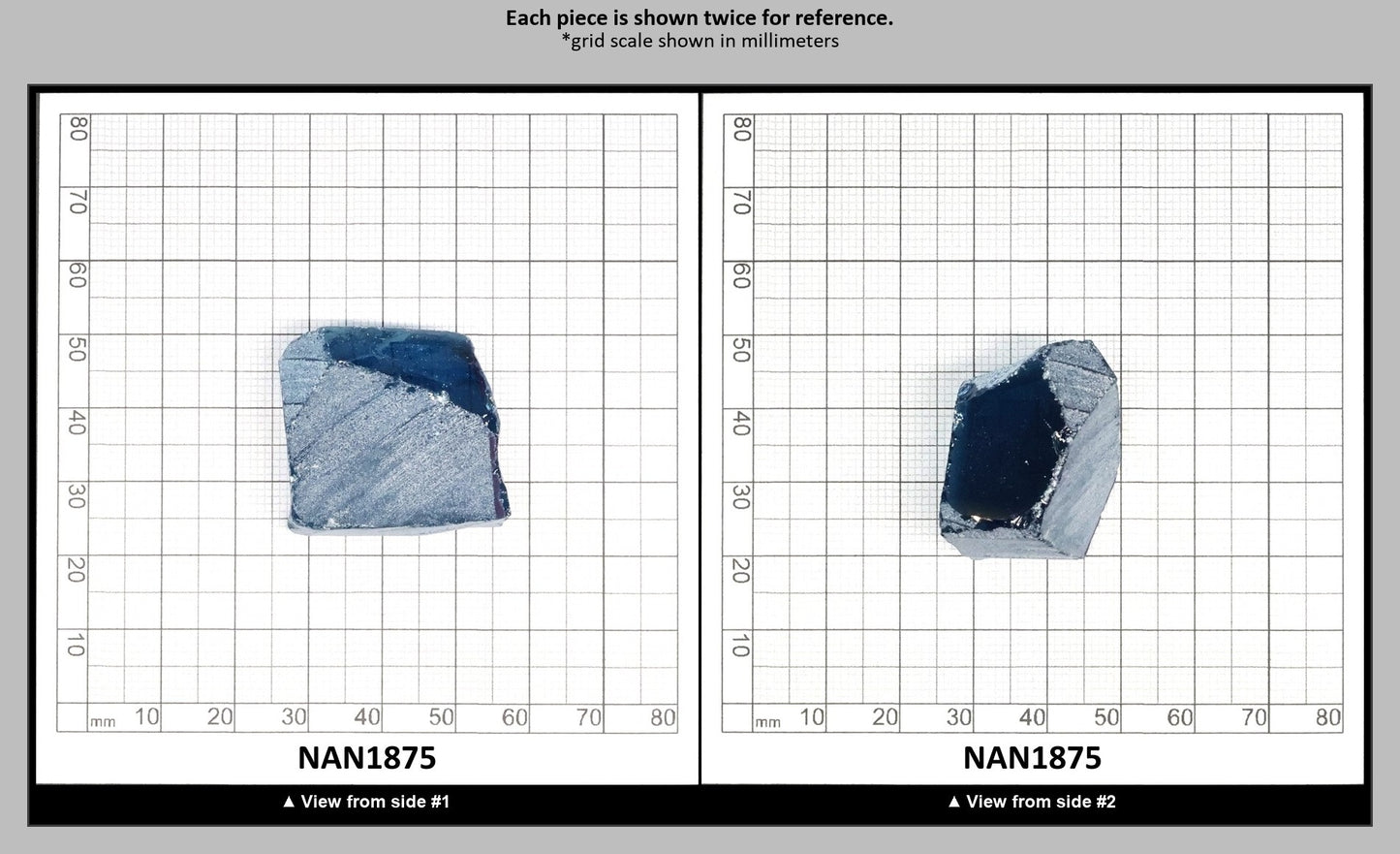 Nanosital Simulated Sky Blue Topaz Lab Created Faceting Rough for Gem Cutting - #A-111 - Various Sizes : NAN1875