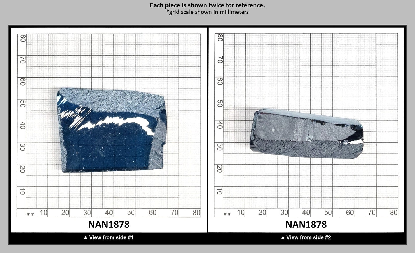 Nanosital Simulated Sky Blue Topaz Lab Created Faceting Rough for Gem Cutting - #A-111 - Various Sizes : NAN1878
