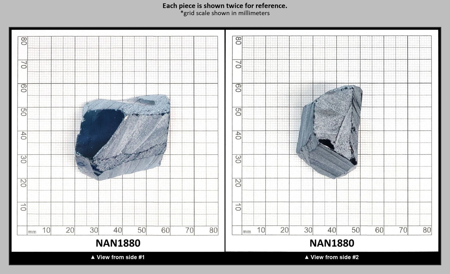 Nanosital Simulated Sky Blue Topaz Lab Created Faceting Rough for Gem Cutting - #A-111 - Various Sizes : NAN1880