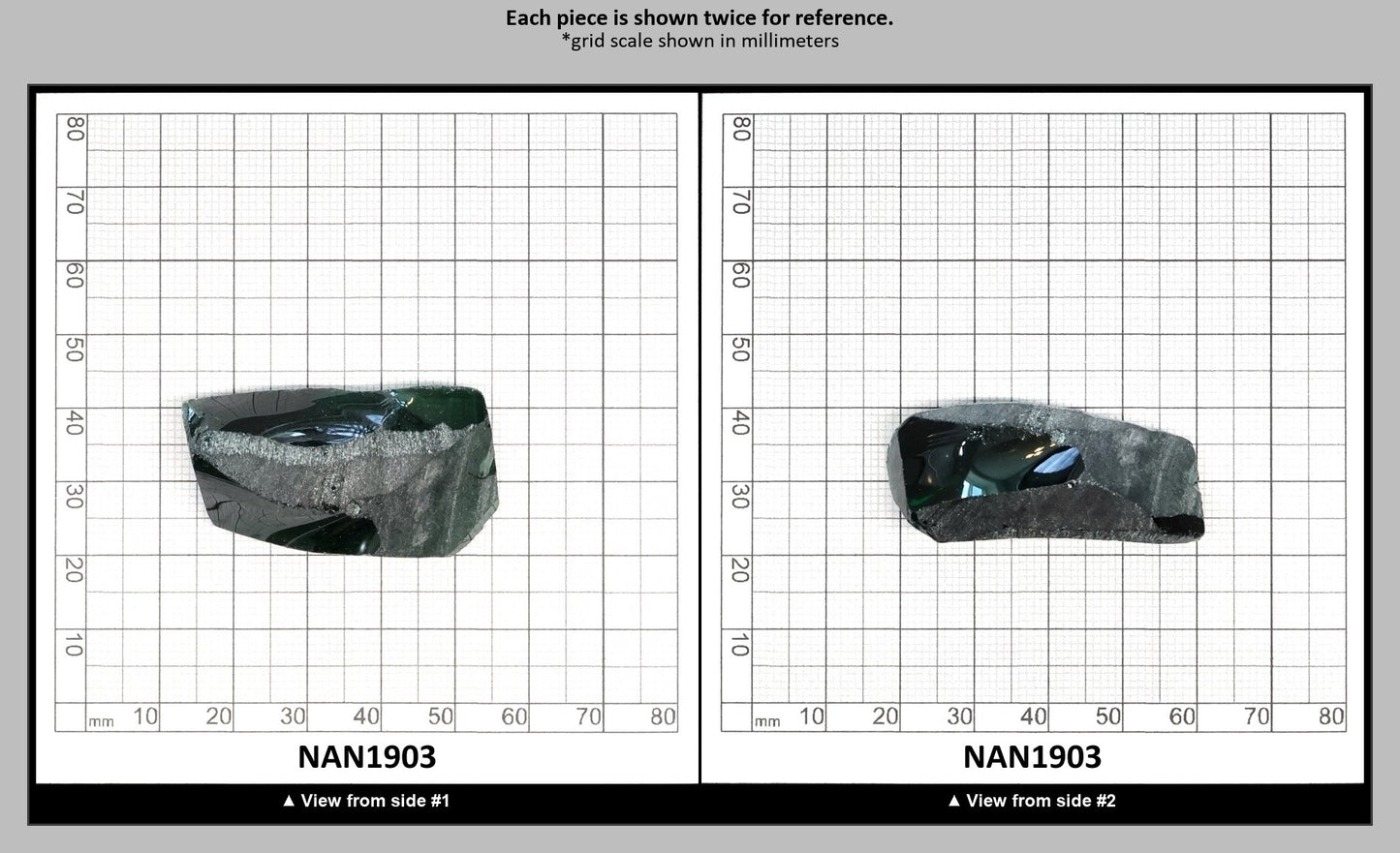 Nanosital Simulated Demantoid Lab Created Faceting Rough for Gem Cutting - #A-2092 - Various Sizes : NAN1903