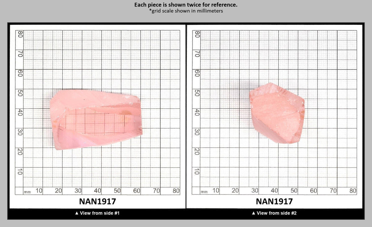 UV Reactive Nanosital #E-271  Lab Created Faceting Rough for Gem Cutting - Various Sizes : NAN1917