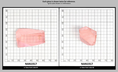 UV Reactive Nanosital #E-271  Lab Created Faceting Rough for Gem Cutting - Various Sizes : NAN1917