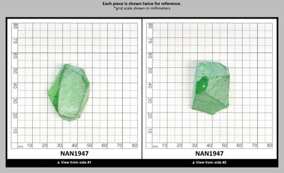 Nanosital Simulated Color Changing Lab Created Faceting Rough for Gem Cutting - #B-1719 - Various Sizes : NAN1947