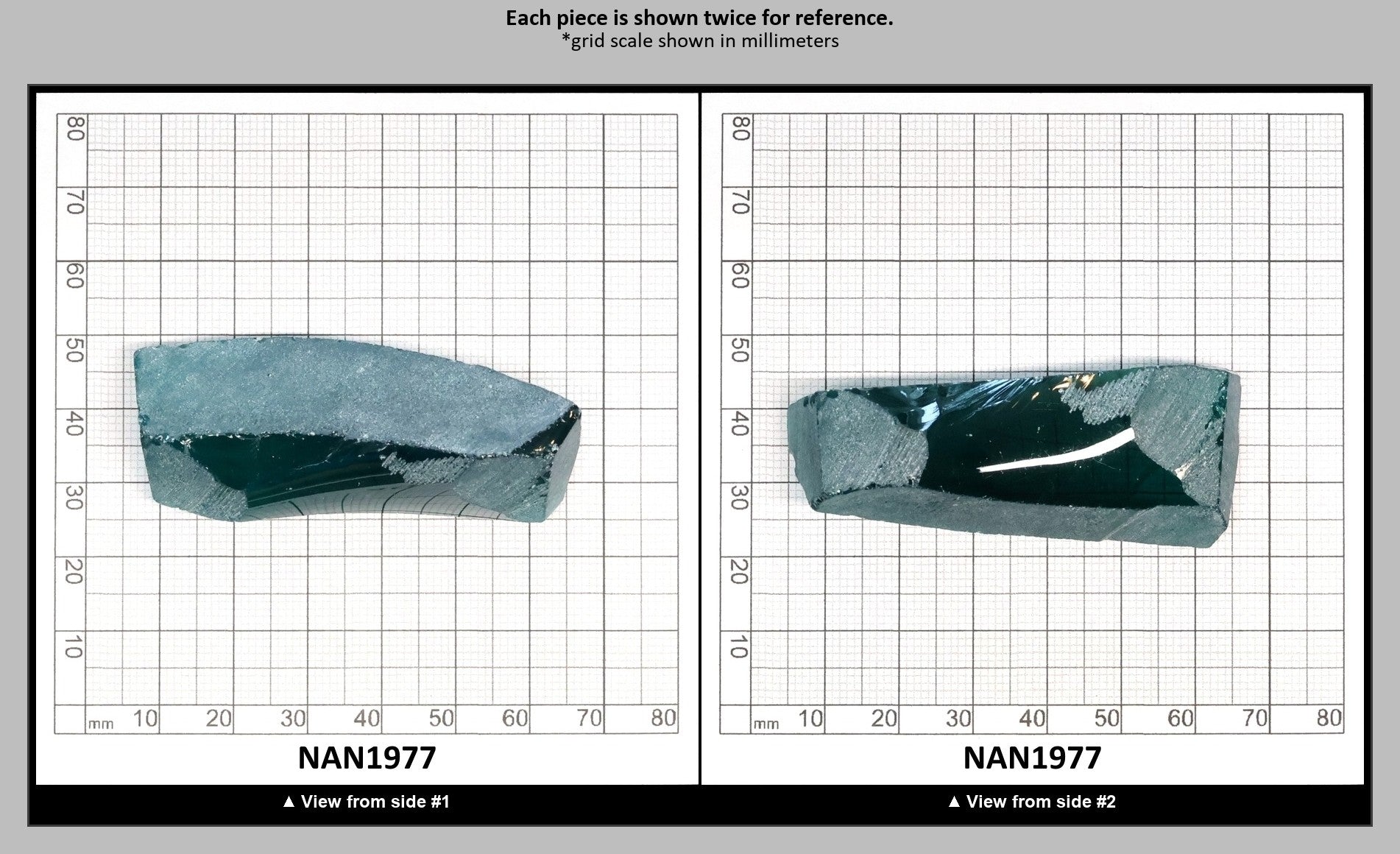 Nanosital Simulated Mars Emerald Lab Created Faceting Rough for Gem Cutting - #C-204 - Various Sizes : NAN1977