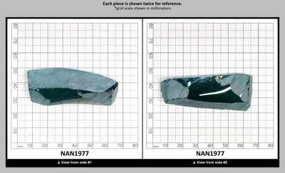 Nanosital Simulated Mars Emerald Lab Created Faceting Rough for Gem Cutting - #C-204 - Various Sizes : NAN1977
