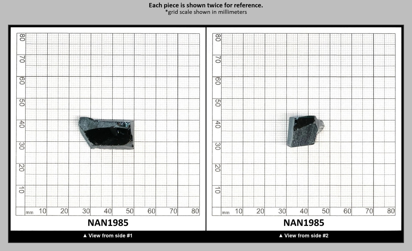 Nanosital Simulated Dark Green Tourmaline Lab Created Faceting Rough for Gem Cutting - #21 - Various Sizes : NAN1985