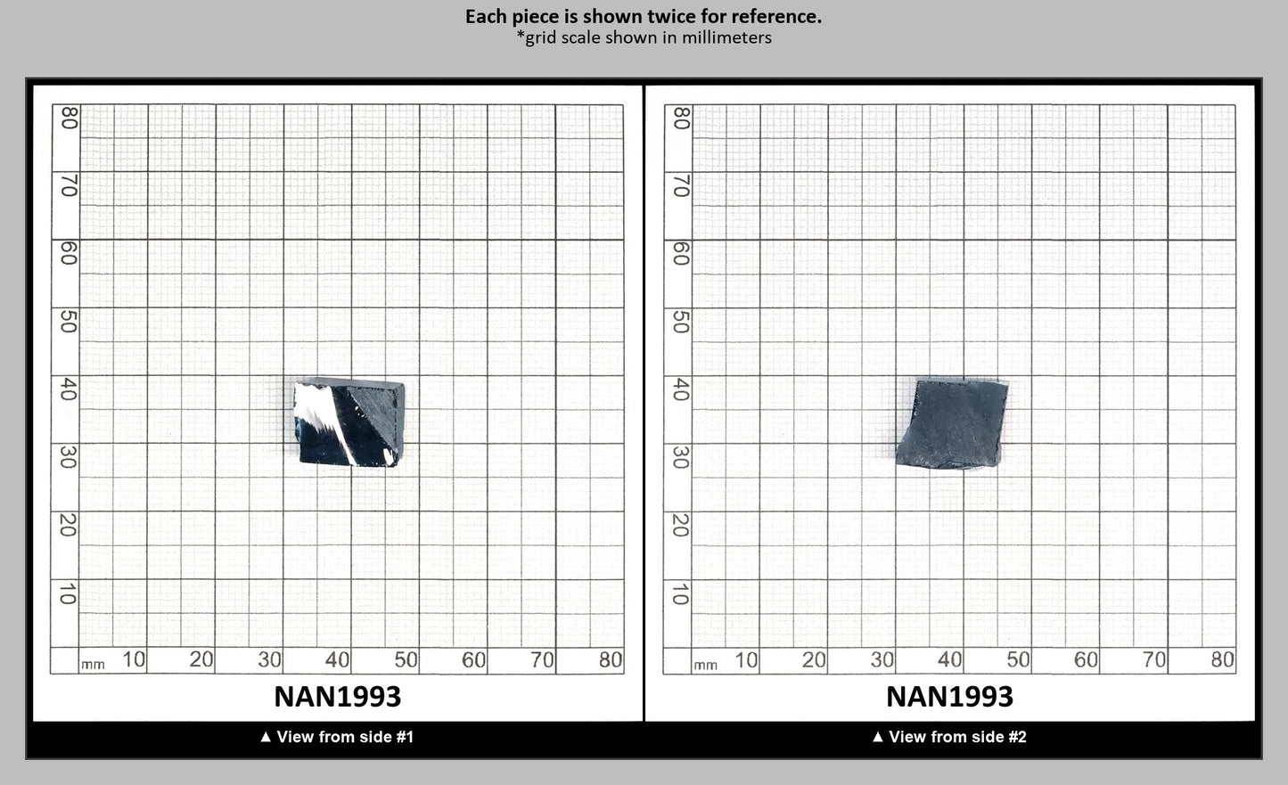 Nanosital Simulated Medium London Blue Topaz Lab Created Faceting Rough for Gem Cutting - #46 - Various Sizes : NAN1993