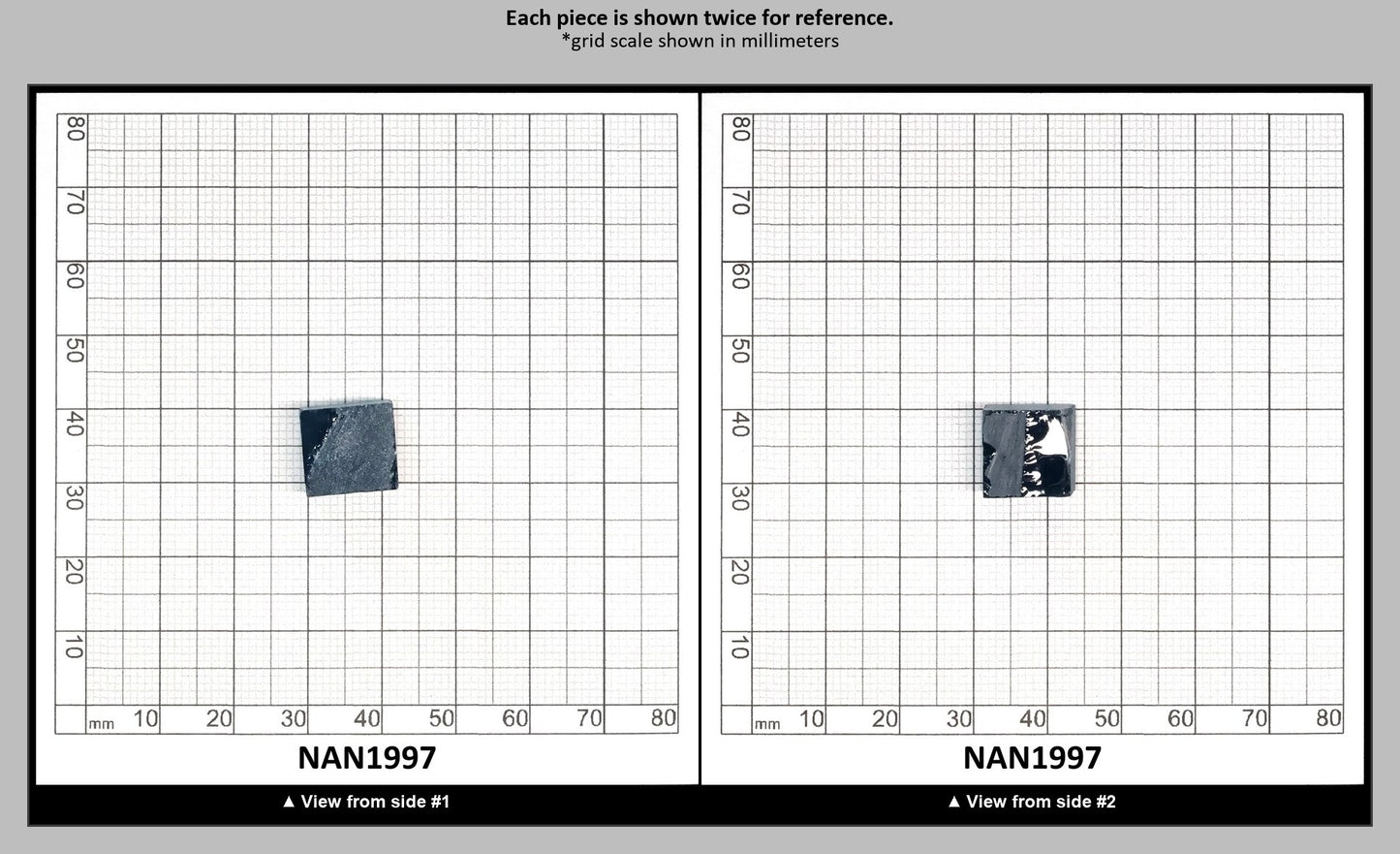 Nanosital Simulated Medium London Blue Topaz Lab Created Faceting Rough for Gem Cutting - #46 - Various Sizes : NAN1997