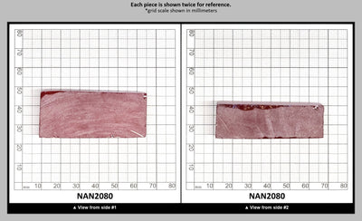 Nanosital Simulated Vivid Pink Lab Created Faceting Rough for Gem Cutting - #TB-9 - Various Sizes : NAN2080
