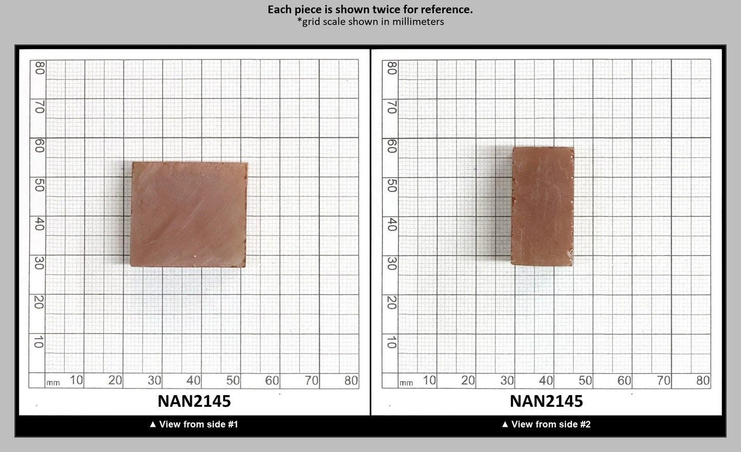 Nanosital Simulated Sweet Dreams Honey Opal Lab Created Faceting Rough for Gem Cutting - #500- Various Sizes : NAN2145