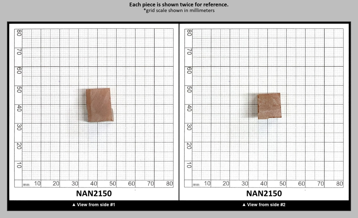 Nanosital Simulated Sweet Dreams Honey Opal Lab Created Faceting Rough for Gem Cutting - #500- Various Sizes : NAN2150