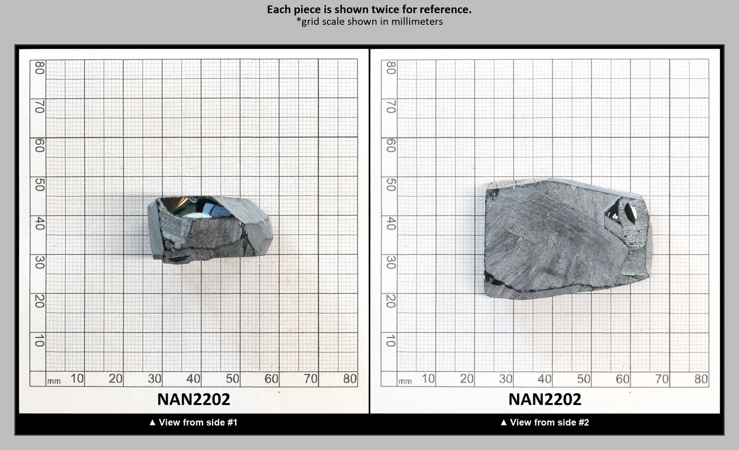 Nanosital Simulated Carbon Lab Created Faceting Rough for Gem Cutting - #A-4078 - Various Sizes : NAN2202