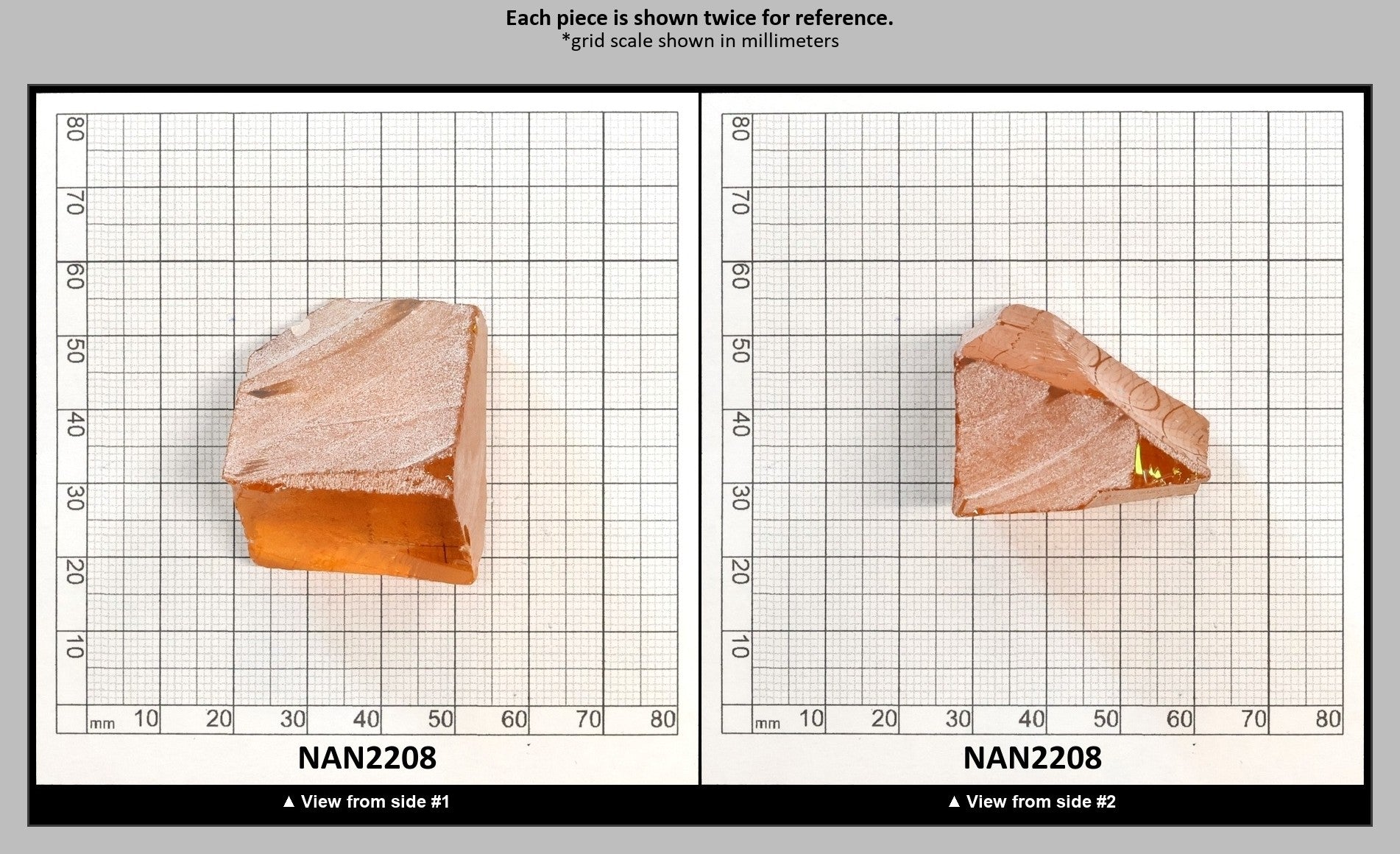 Nanosital Simulated Color Changing Lab Created Faceting Rough for Gem Cutting - #A-2402 - Various Sizes : NAN2208