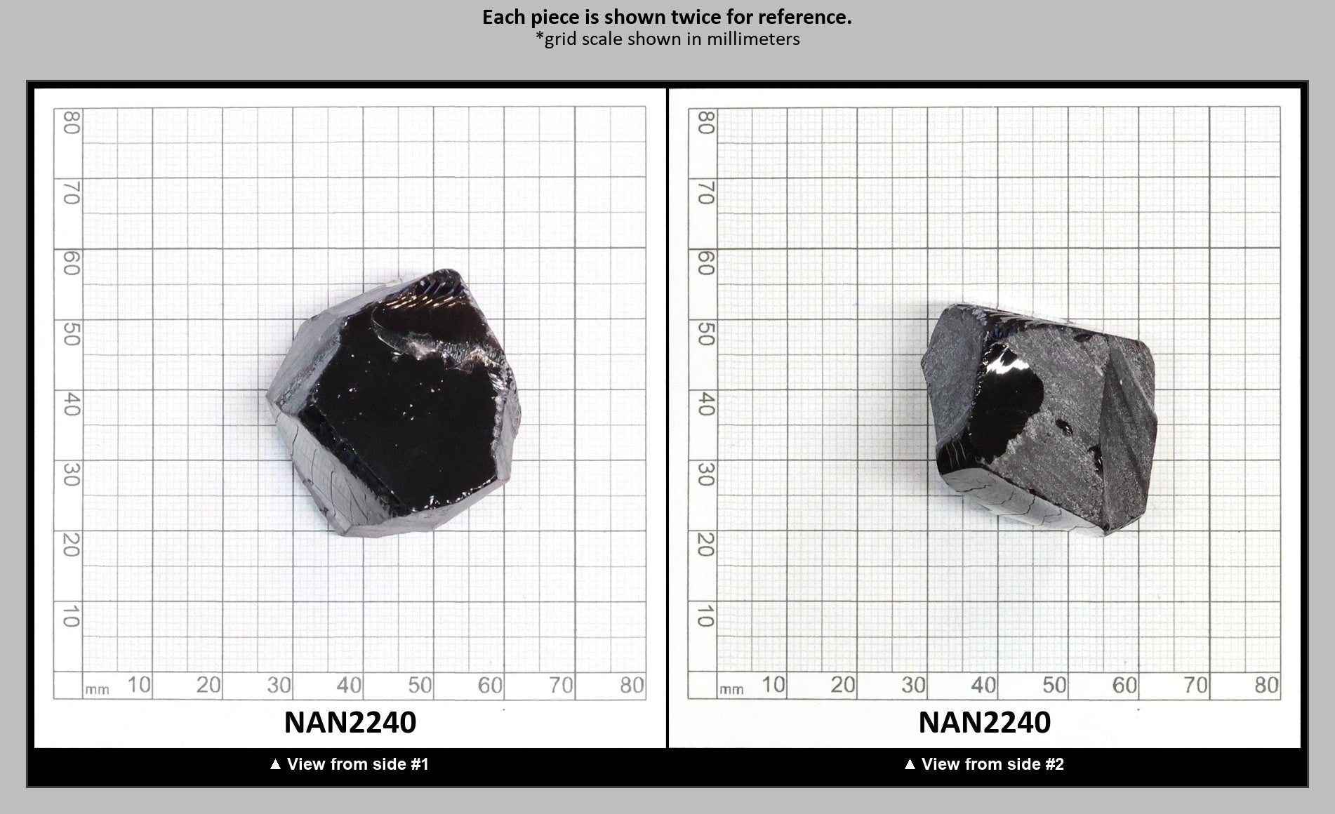 Nanosital Simulated Dark Padparadscha Sapphire Lab Created Faceting Rough for Gem Cutting - #E-481 - Various Sizes : NAN2240