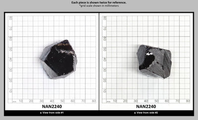 Nanosital Simulated Dark Padparadscha Sapphire Lab Created Faceting Rough for Gem Cutting - #E-481 - Various Sizes : NAN2240