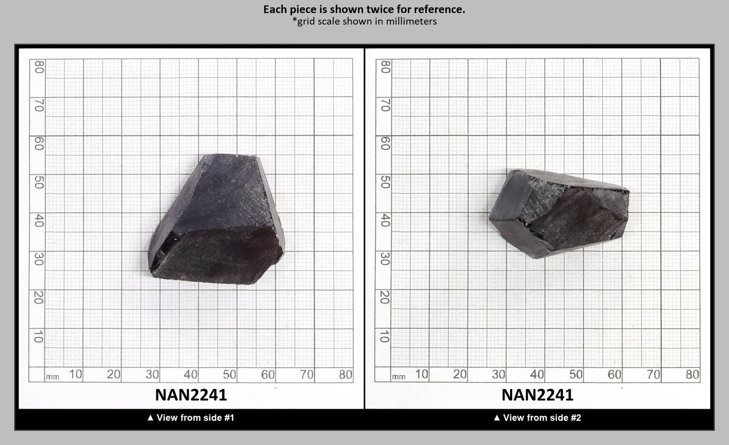 Nanosital Simulated Dark Padparadscha Sapphire Lab Created Faceting Rough for Gem Cutting - #E-481 - Various Sizes : NAN2241