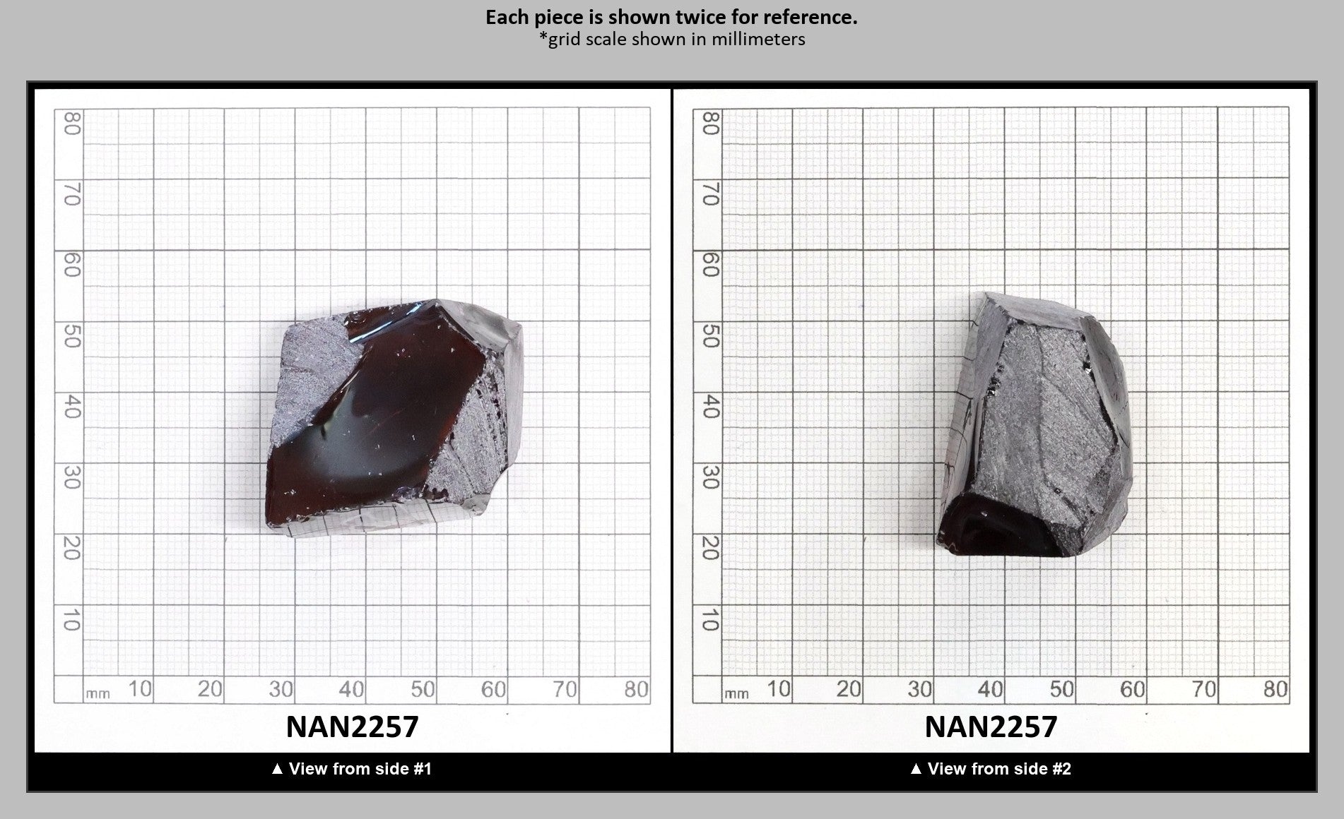 Nanosital Simulated Marsala Lab Created Faceting Rough for Gem Cutting - #A-2458 - Various Sizes : NAN2257