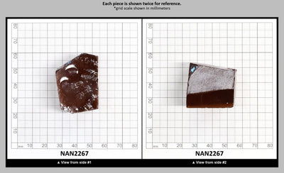 Nanosital Simulated Padparadscha Sapphire Lab Created Faceting Rough for Gem Cutting - #E-96 - Various Sizes : NAN2267