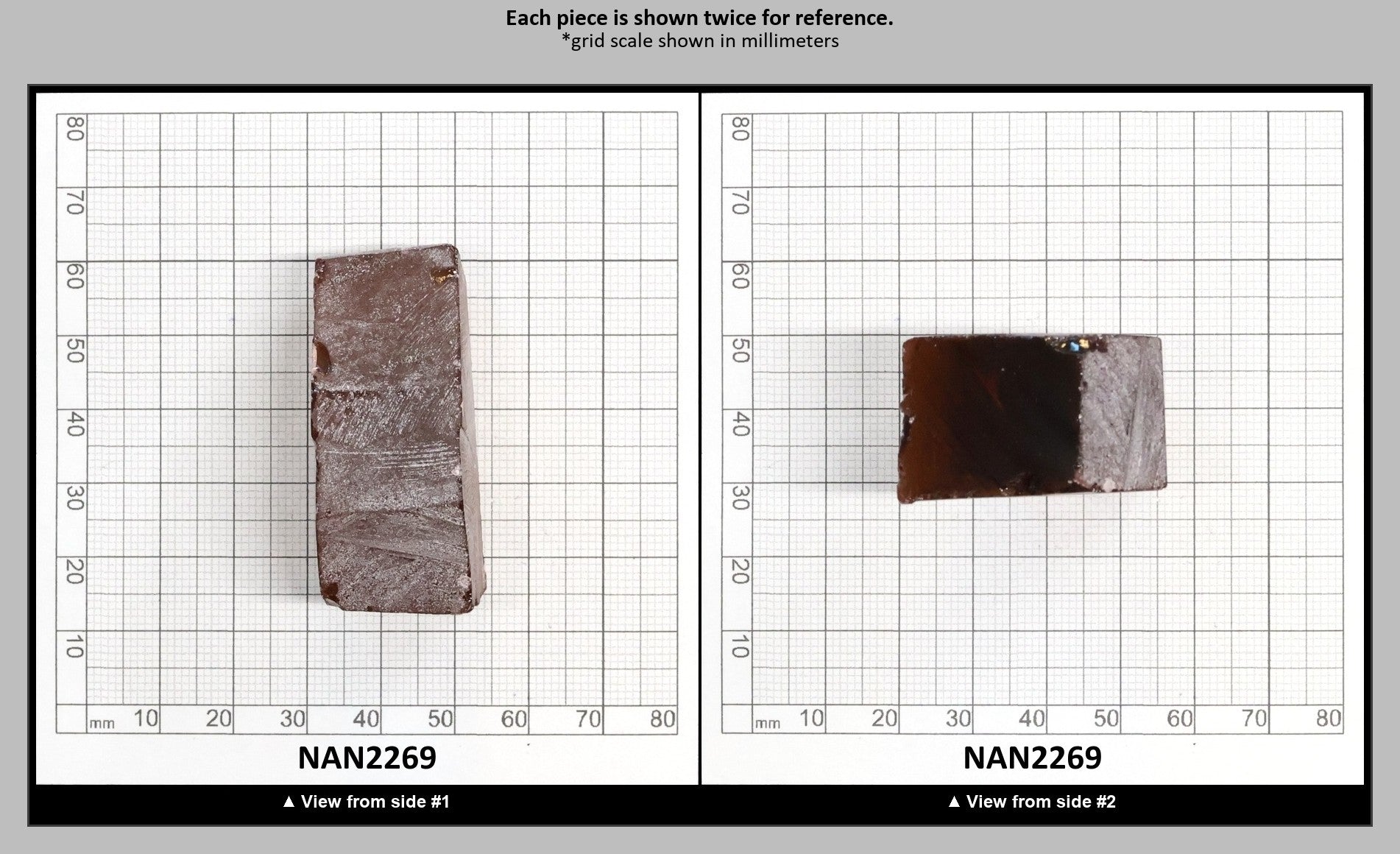 Nanosital Simulated Padparadscha Sapphire Lab Created Faceting Rough for Gem Cutting - #E-96 - Various Sizes : NAN2269