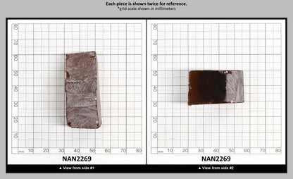 Nanosital Simulated Padparadscha Sapphire Lab Created Faceting Rough for Gem Cutting - #E-96 - Various Sizes : NAN2269