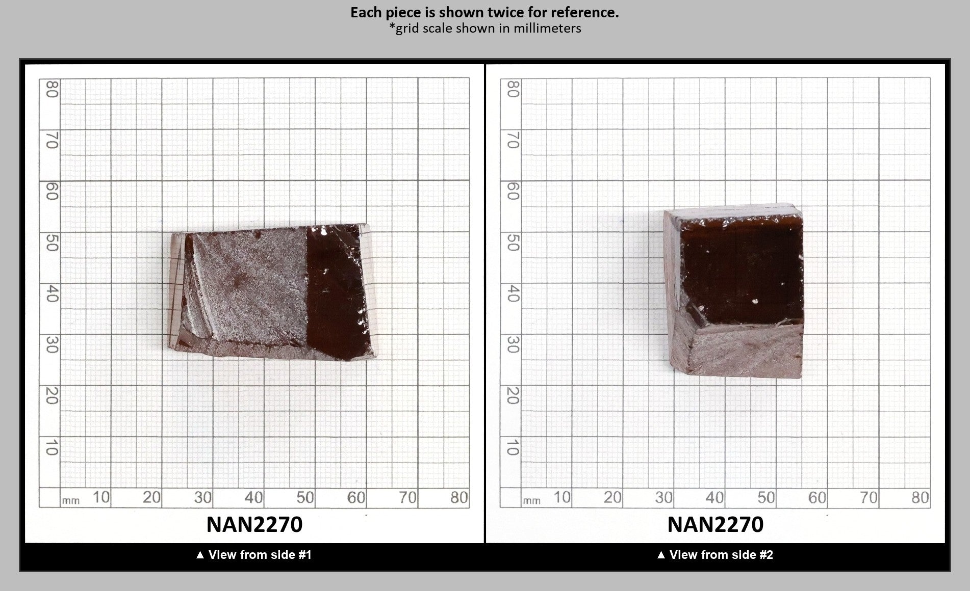 Nanosital Simulated Padparadscha Sapphire Lab Created Faceting Rough for Gem Cutting - #E-96 - Various Sizes : NAN2270