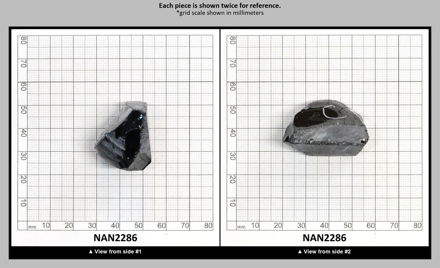 Nanosital Simulated Smoky Quartz Lab Created Faceting Rough for Gem Cutting - #A-4235 - Various Sizes : NAN2286