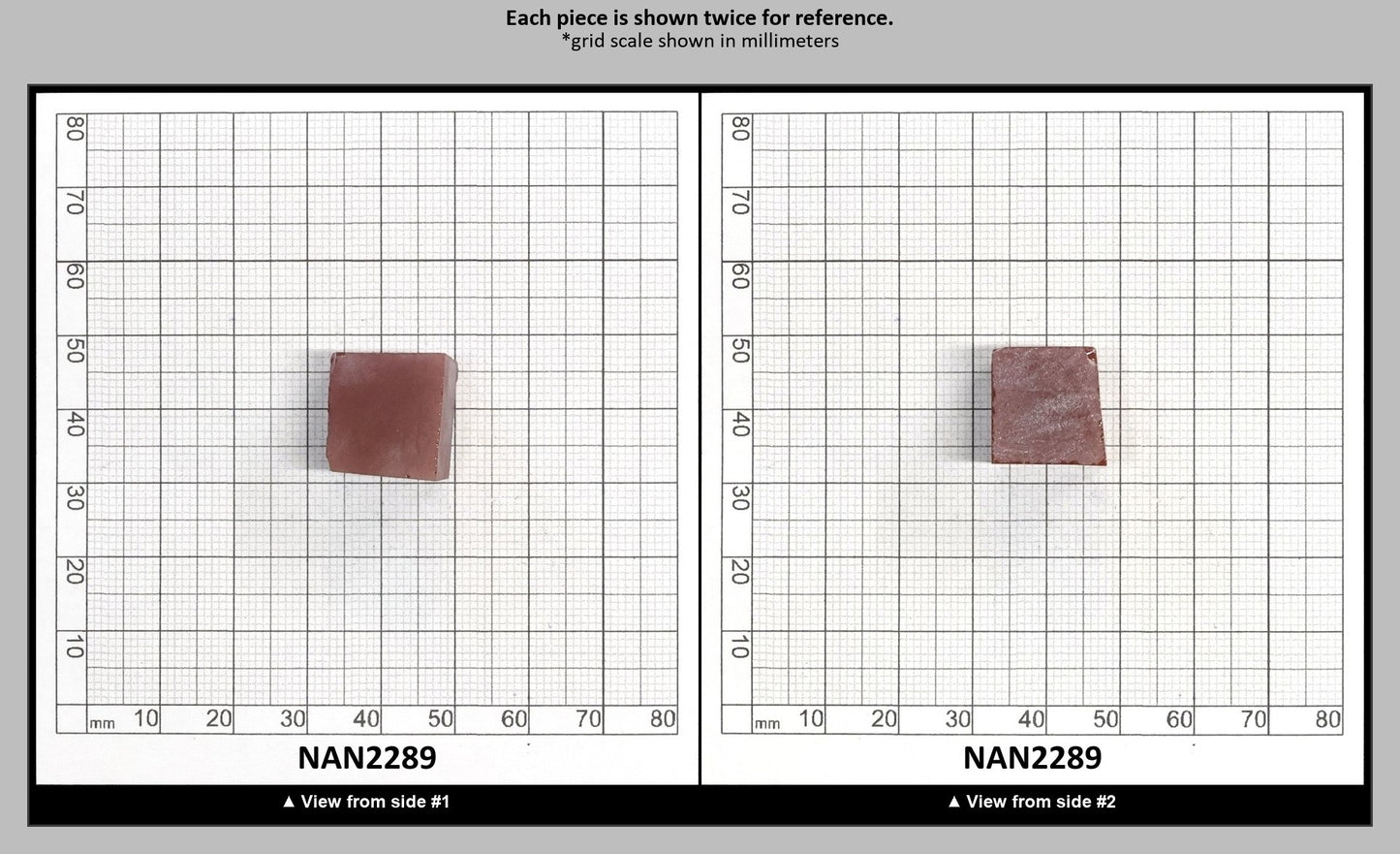 Nanosital Simulated Sweet Dreams Chocolate Opal Lab Created Faceting Rough for Gem Cutting - #700 - Various Sizes : NAN2289