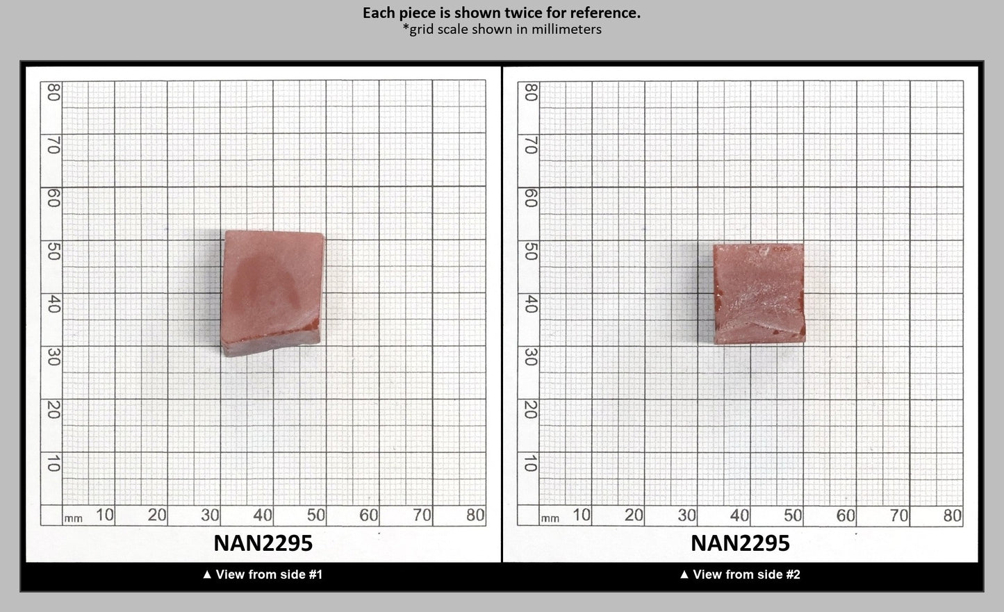 Nanosital Simulated Sweet Dreams Lab Created Faceting Rough for Gem Cutting - #600 - Various Sizes : NAN2295