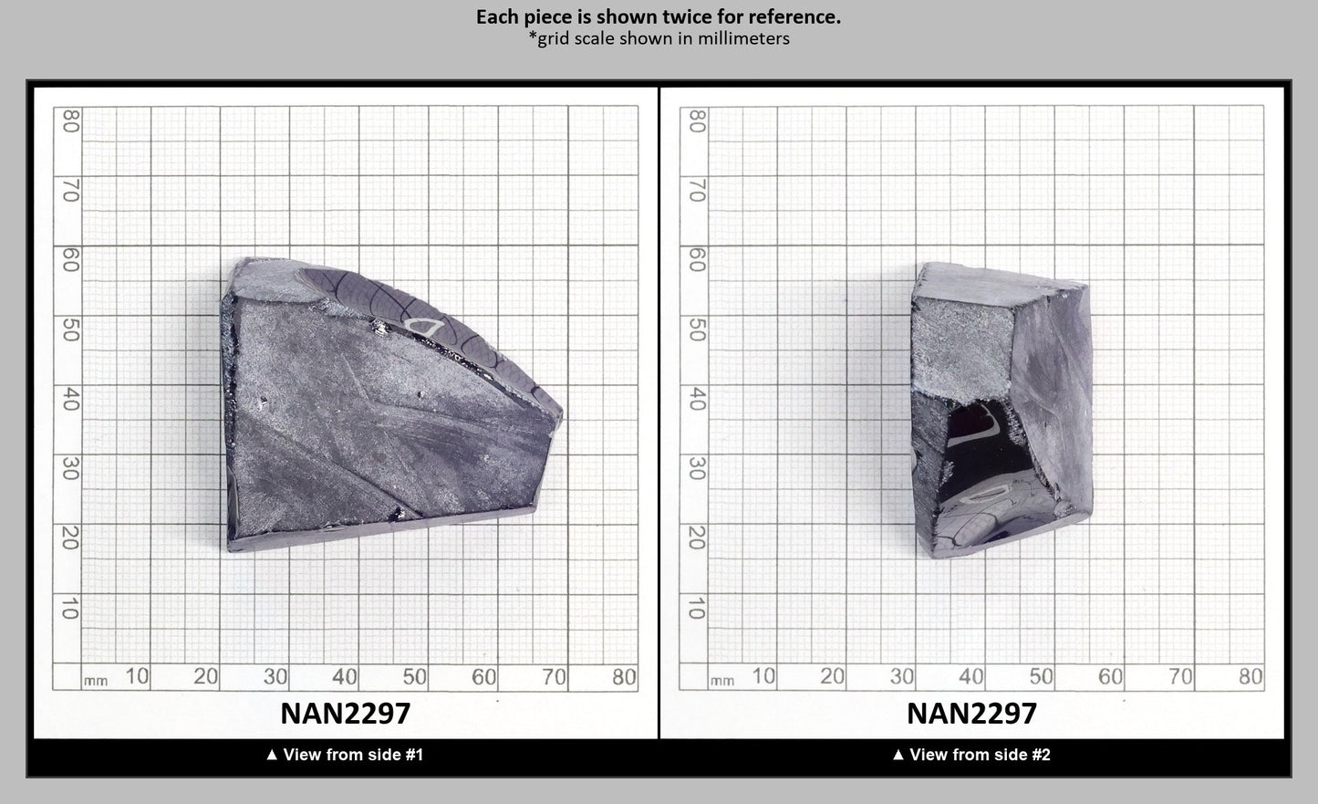Nanosital Simulated Tanzanite Lab Created Faceting Rough for Gem Cutting - #124 - Various Sizes : NAN2297