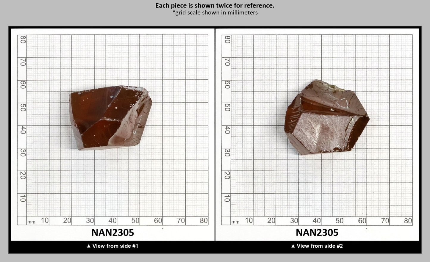 Nanosital Simulated Zultanite Color Changing Lab Created Faceting Rough for Gem Cutting - #ANZ-1536 - Various Sizes : NAN2305