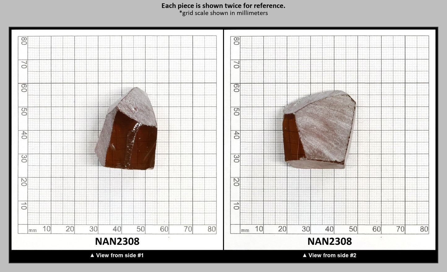 Nanosital Simulated Zultanite Color Changing Lab Created Faceting Rough for Gem Cutting - #ANZ-1536 - Various Sizes : NAN2308