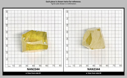 Nanosital Simulated Color Changing Lab Created Faceting Rough for Gem Cutting - #204 - Various Sizes : NAN2344