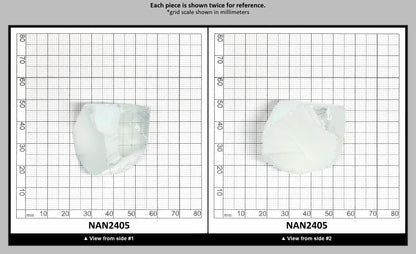 UV Reactive Nanosital #E-137 Lab Created Faceting Rough for Gem Cutting - Various Sizes : NAN2405