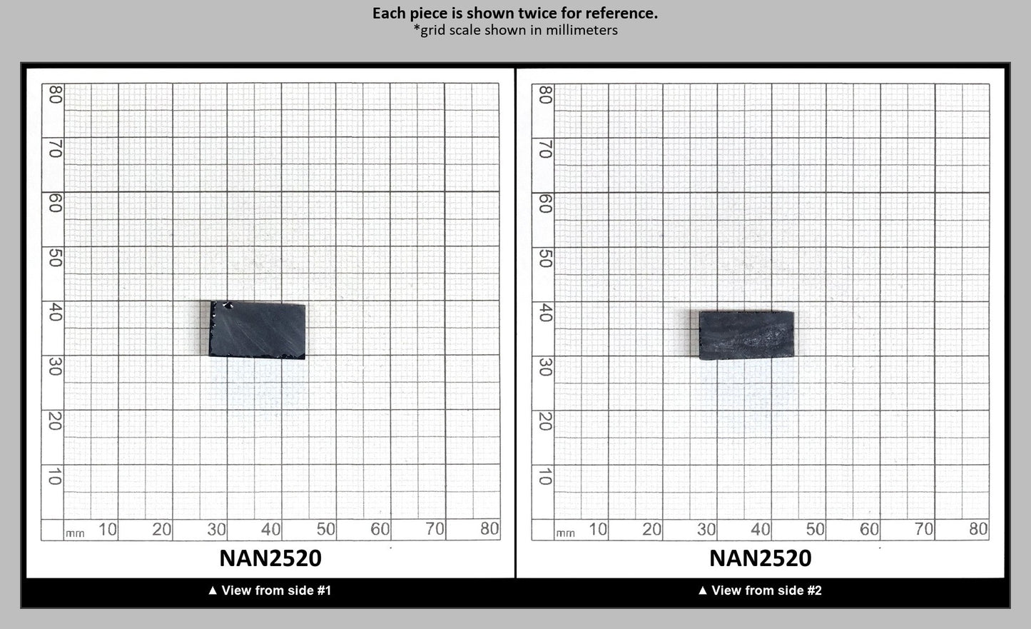 Nanosital Simulated Montana Sapphire Lab Created Faceting Rough for Gem Cutting - #49 - Various Sizes : NAN2520